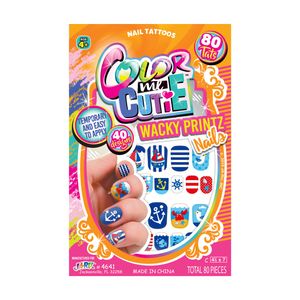 Colour Me Cute Nail Tattoo